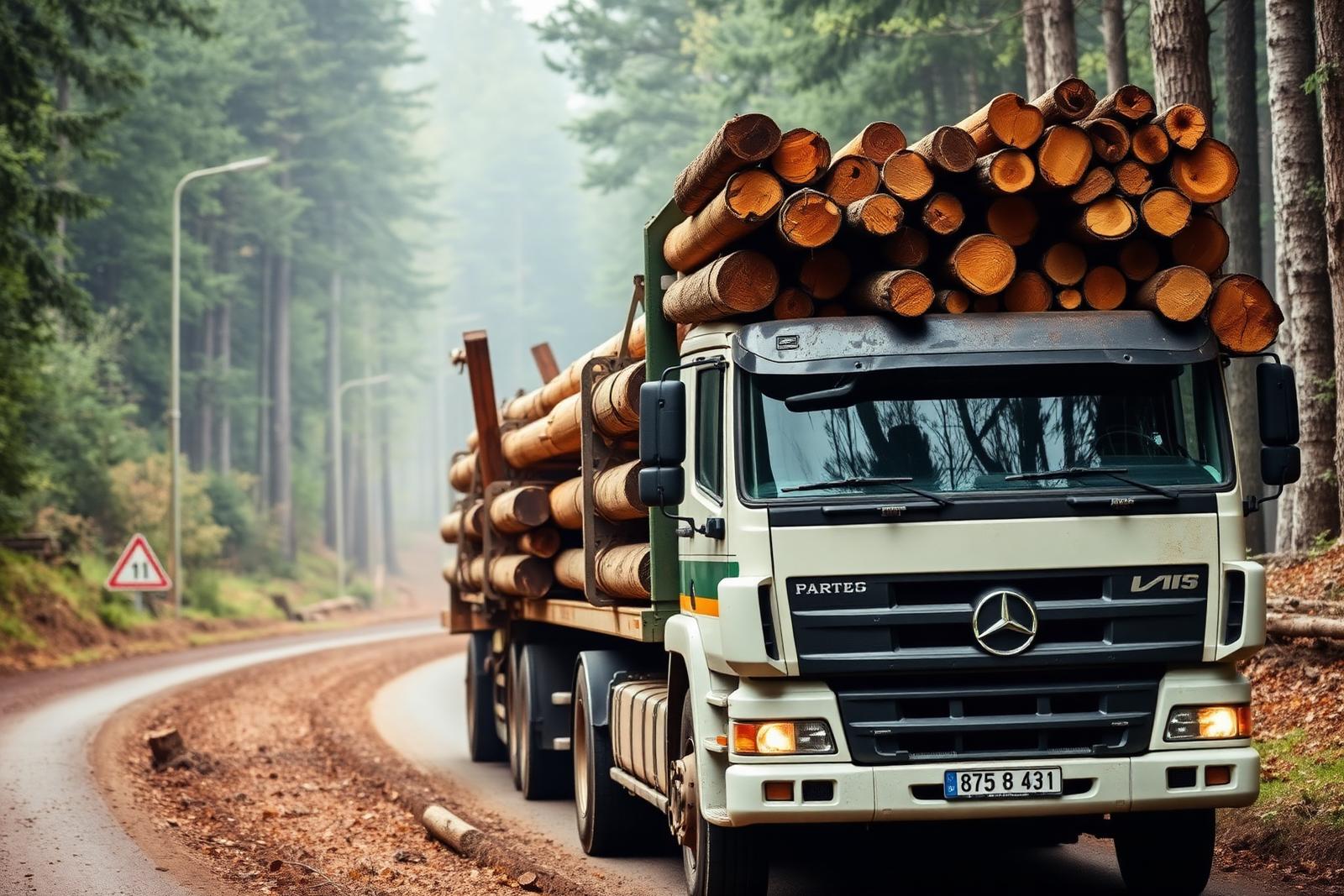 Logistik im Brandenburger Wald
